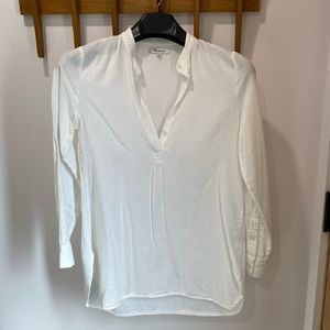 Madewell White Cotton Tunic